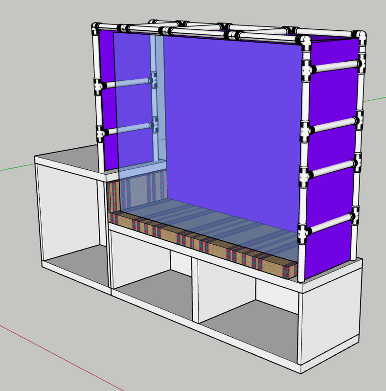 Sensory space 3D model